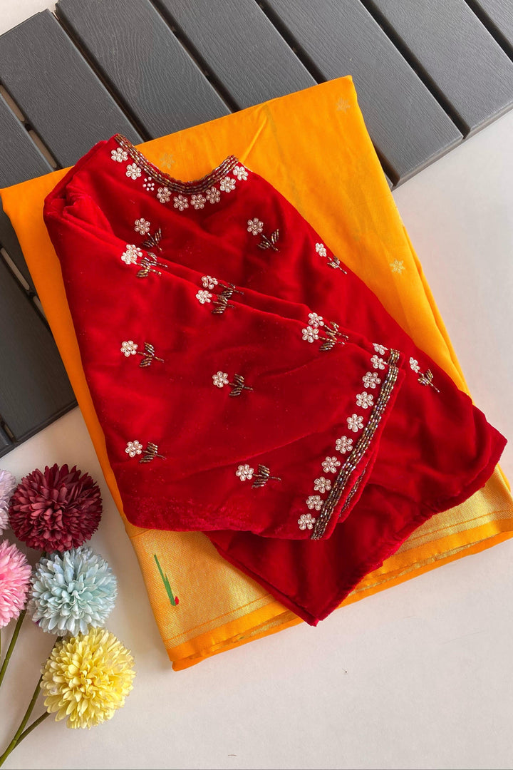 Love Looks Good Paithani Silk Saree