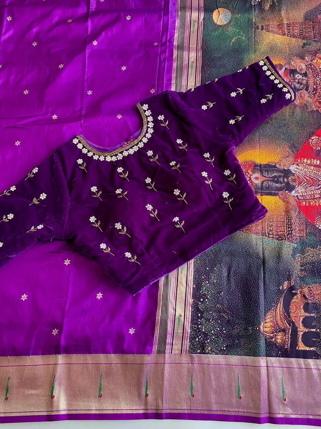 Love Looks Good Paithani Silk Saree