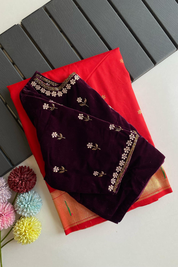 Love Looks Good Paithani Silk Saree