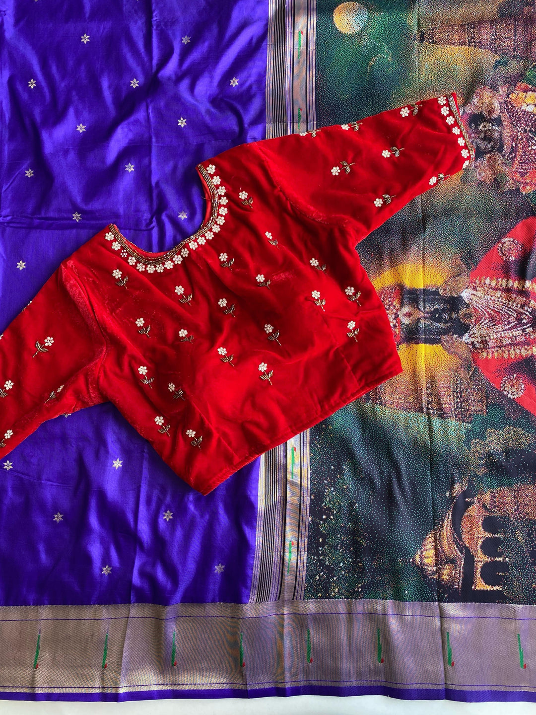 Love Looks Good Paithani Silk Saree