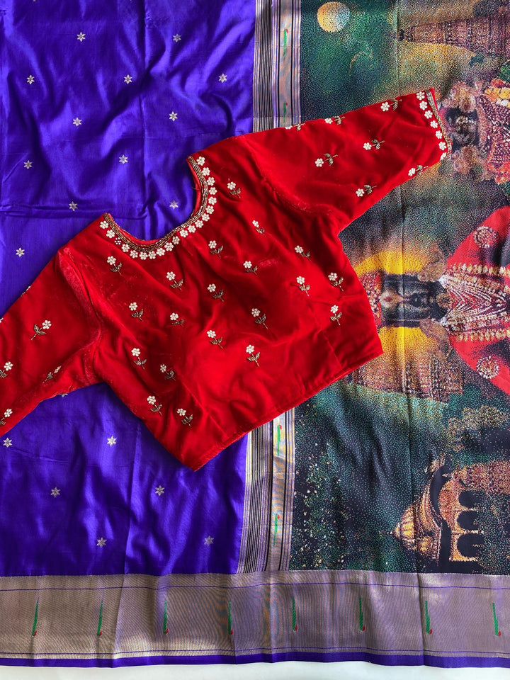 Love Looks Good Paithani Silk Saree