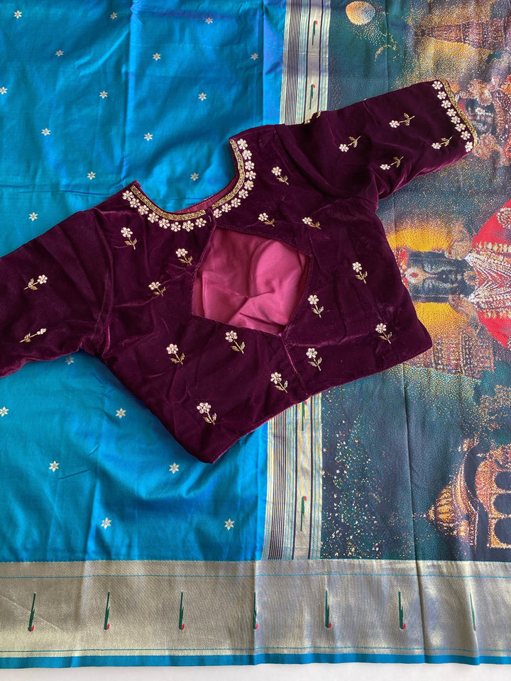 Love Looks Good Paithani Silk Saree