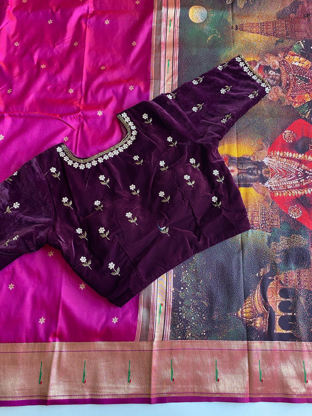 Love Looks Good Paithani Silk Saree