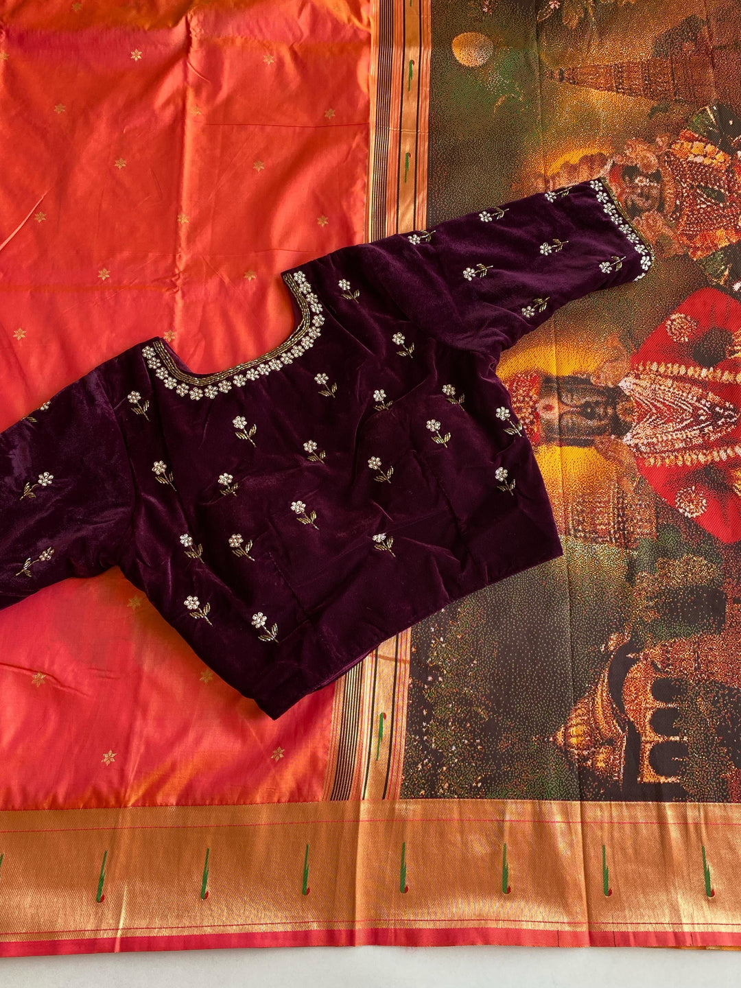 Love Looks Good Paithani Silk Saree