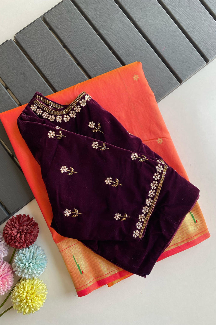 Love Looks Good Paithani Silk Saree