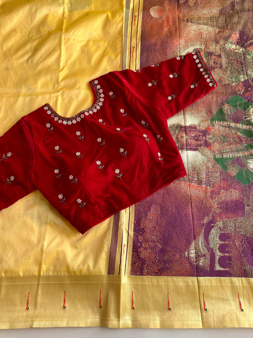 Love Looks Good Paithani Silk Saree