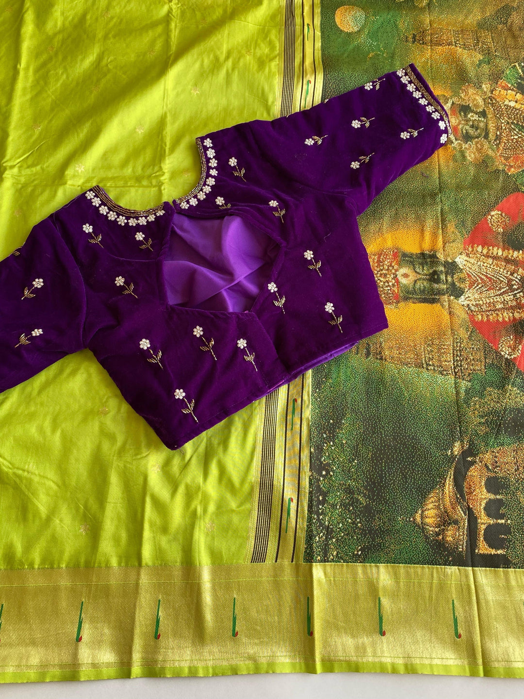 Love Looks Good Paithani Silk Saree