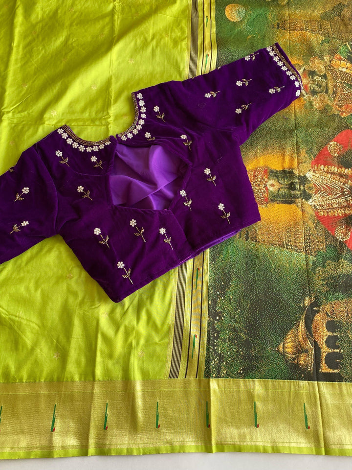 Love Looks Good Paithani Silk Saree