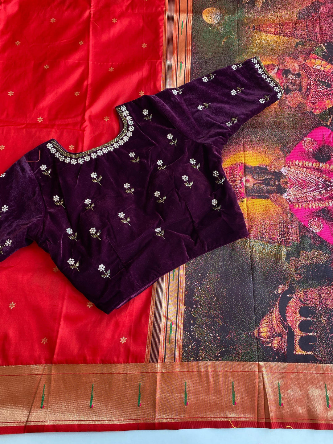 Love Looks Good Paithani Silk Saree