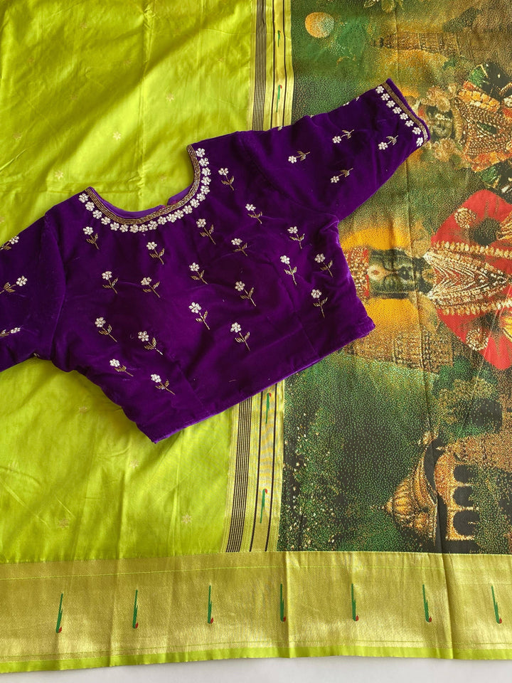 Love Looks Good Paithani Silk Saree