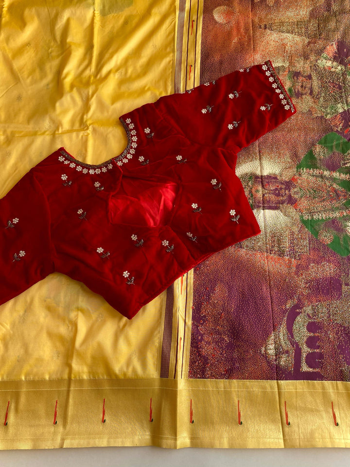 Love Looks Good Paithani Silk Saree