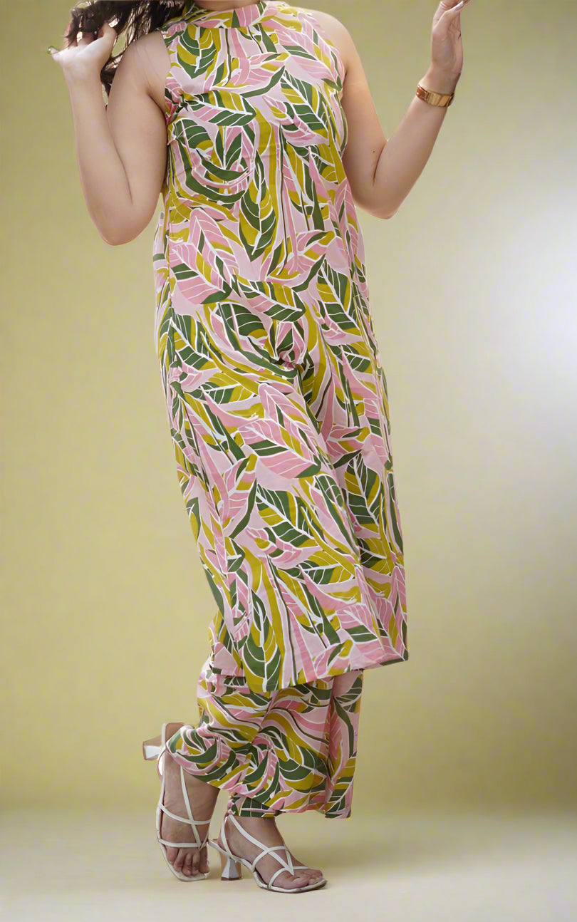 Monarch Of Midnight Cotton Coord Set