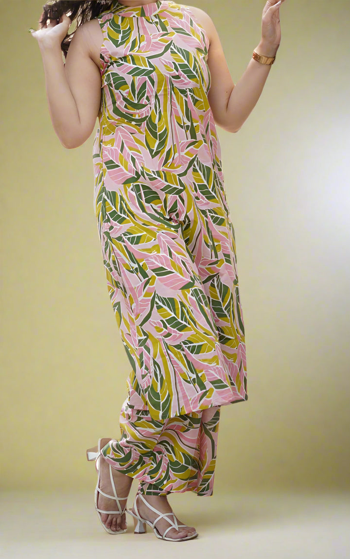 Monarch Of Midnight Cotton Coord Set