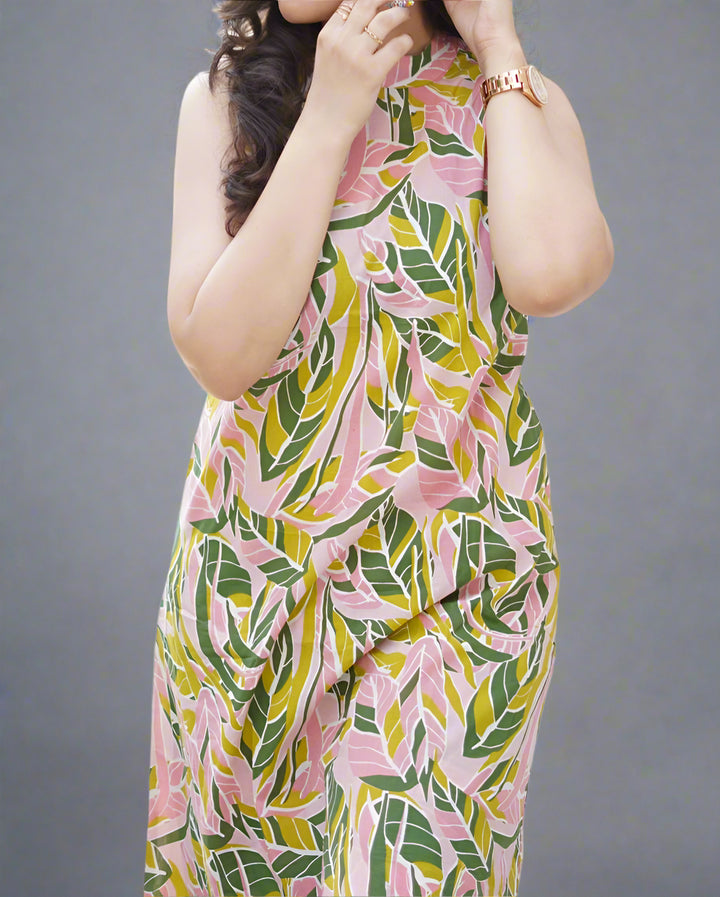 Monarch Of Midnight Cotton Coord Set