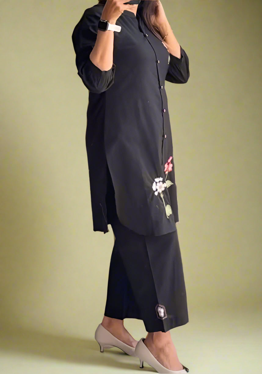 Black forest Frame Cotton Coord Set