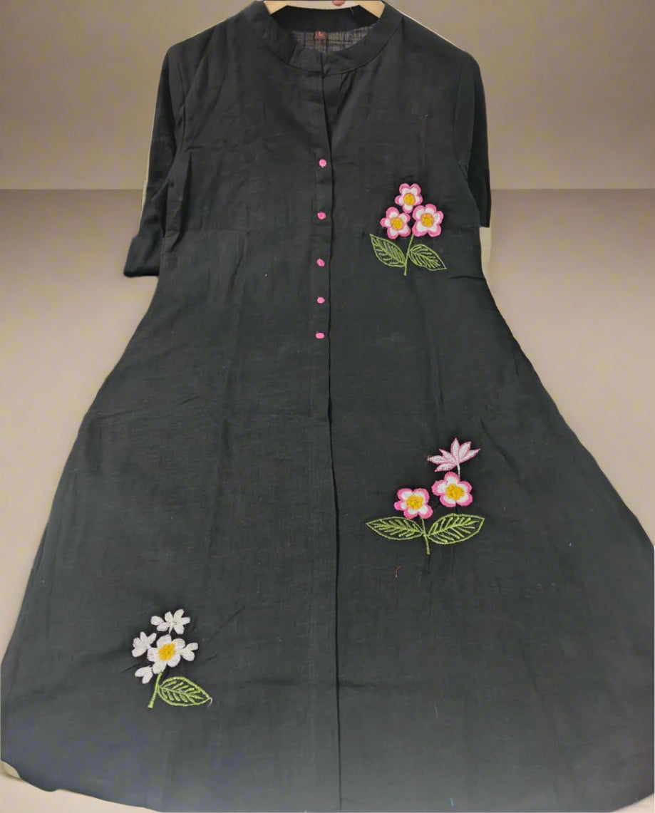 Black forest Frame Cotton Coord Set