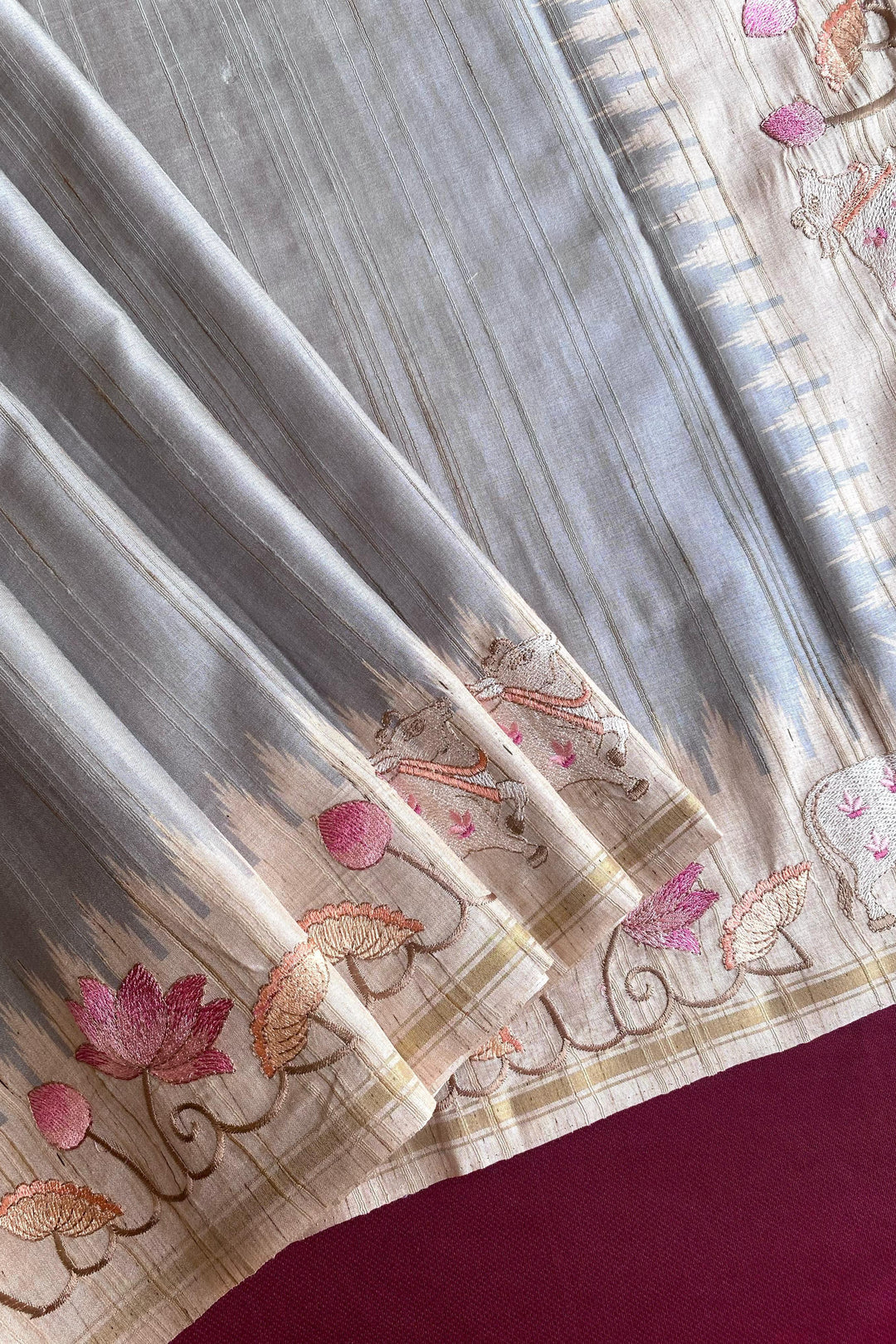 Heart-led Stories Tussar Silk Saree