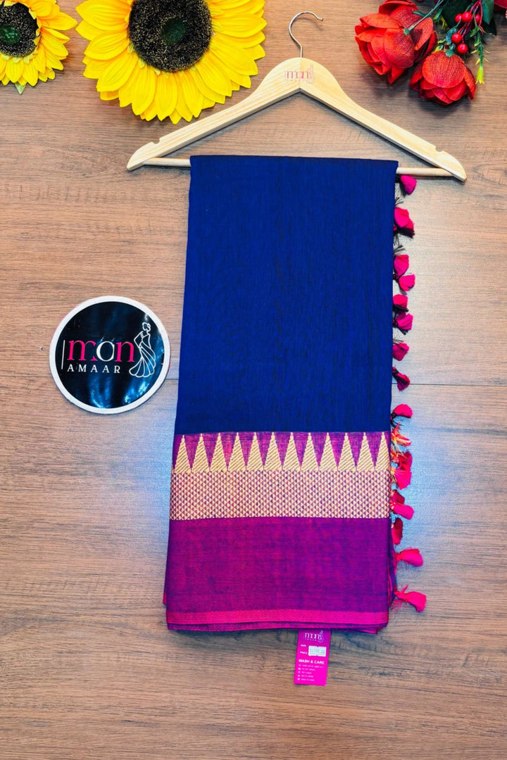 Bengal Special Khadi Cotton Saree