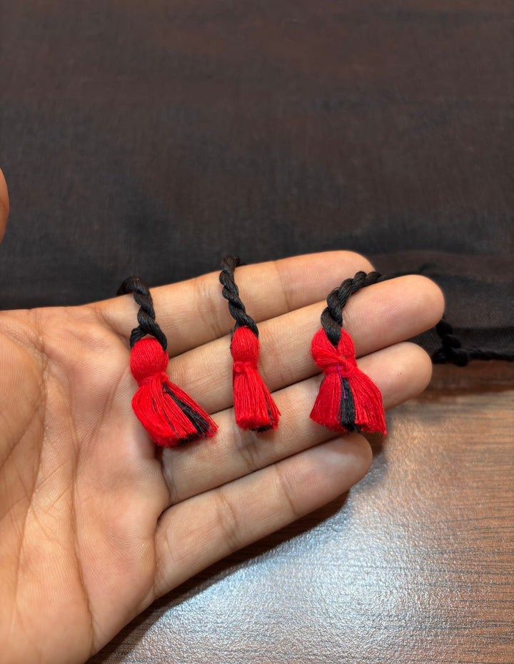 Check Style Bengal Khadi Cotton Saree