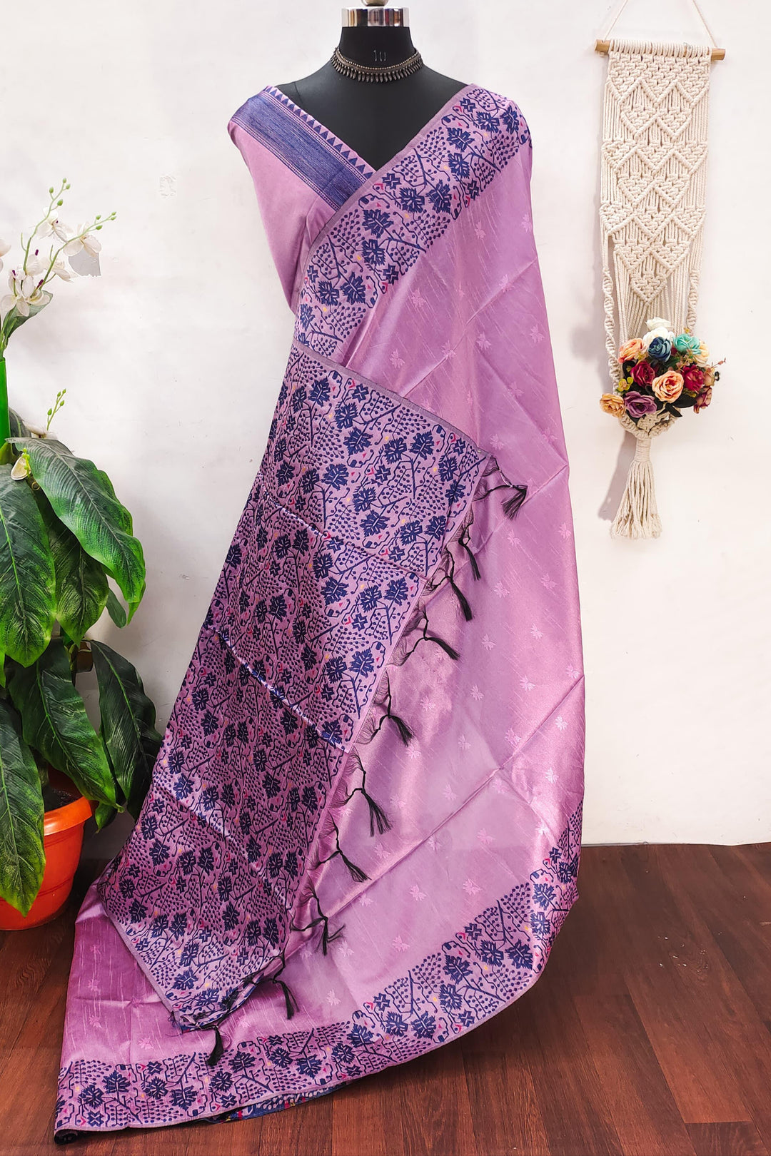 Wrapped In Mystery Fancy Silk Saree