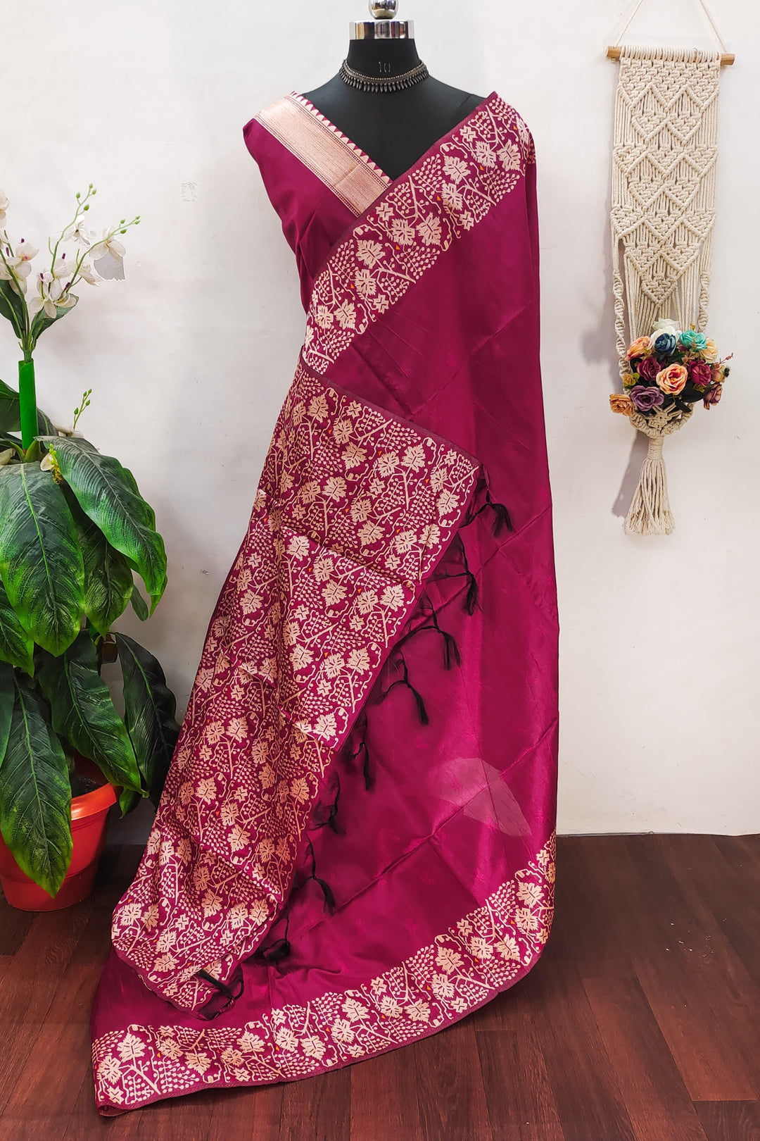 Wrapped In Mystery Fancy Silk Saree