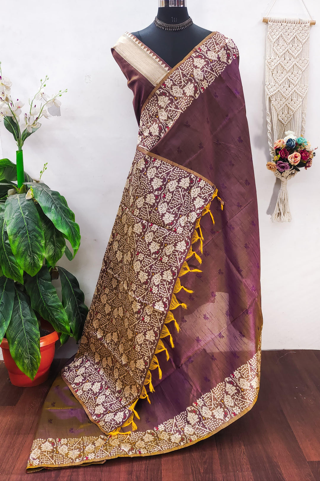 Wrapped In Mystery Fancy Silk Saree