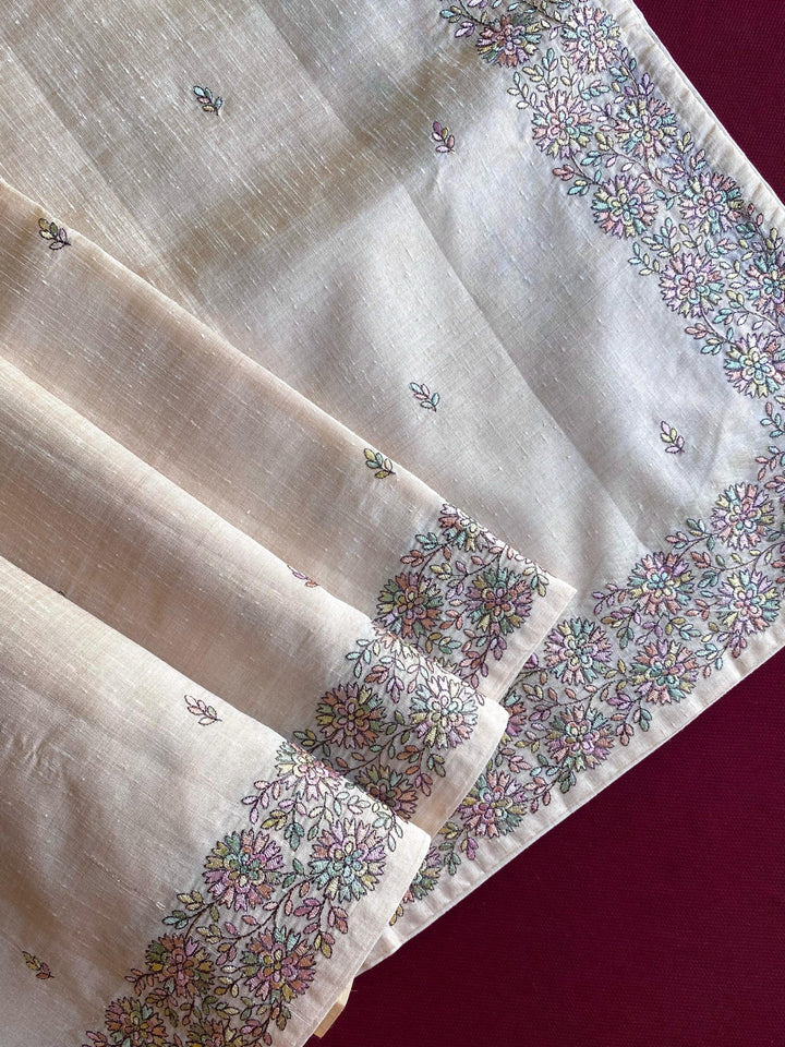 Framed In Feeling Tussar Silk Saree