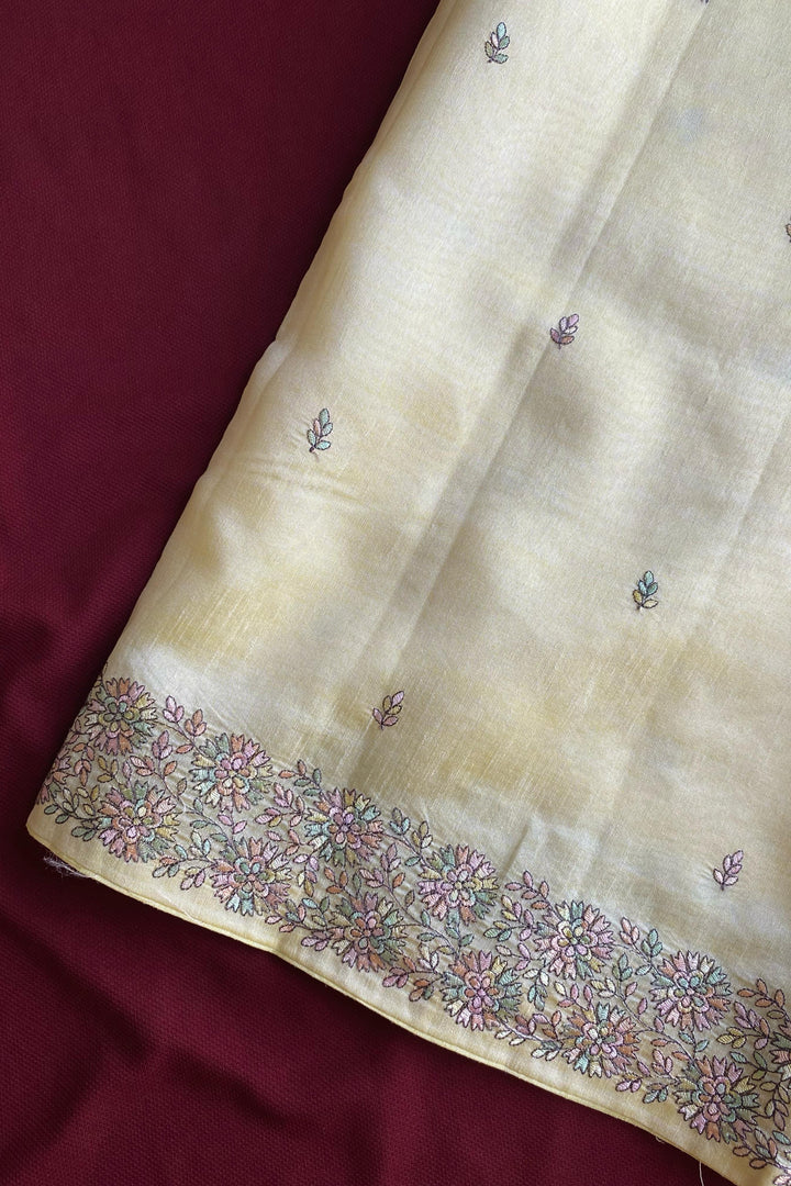 Framed In Feeling Tussar Silk Saree