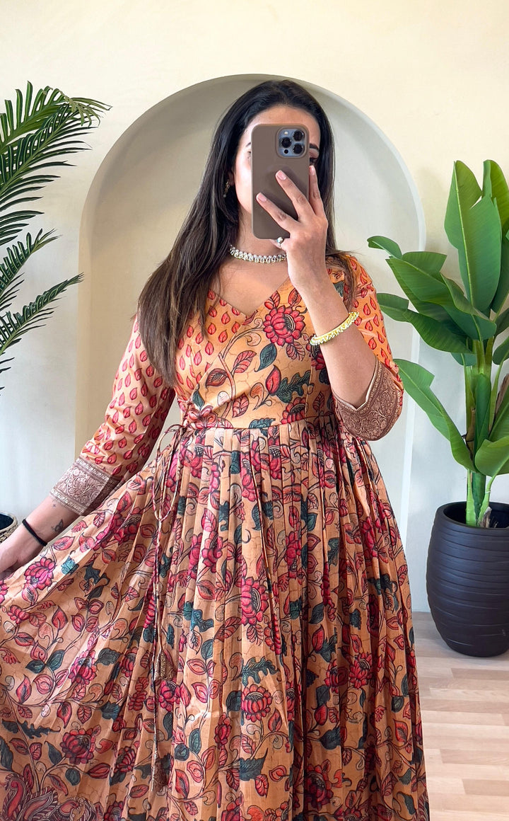 Rooted And Rising Anarkali Gown Set