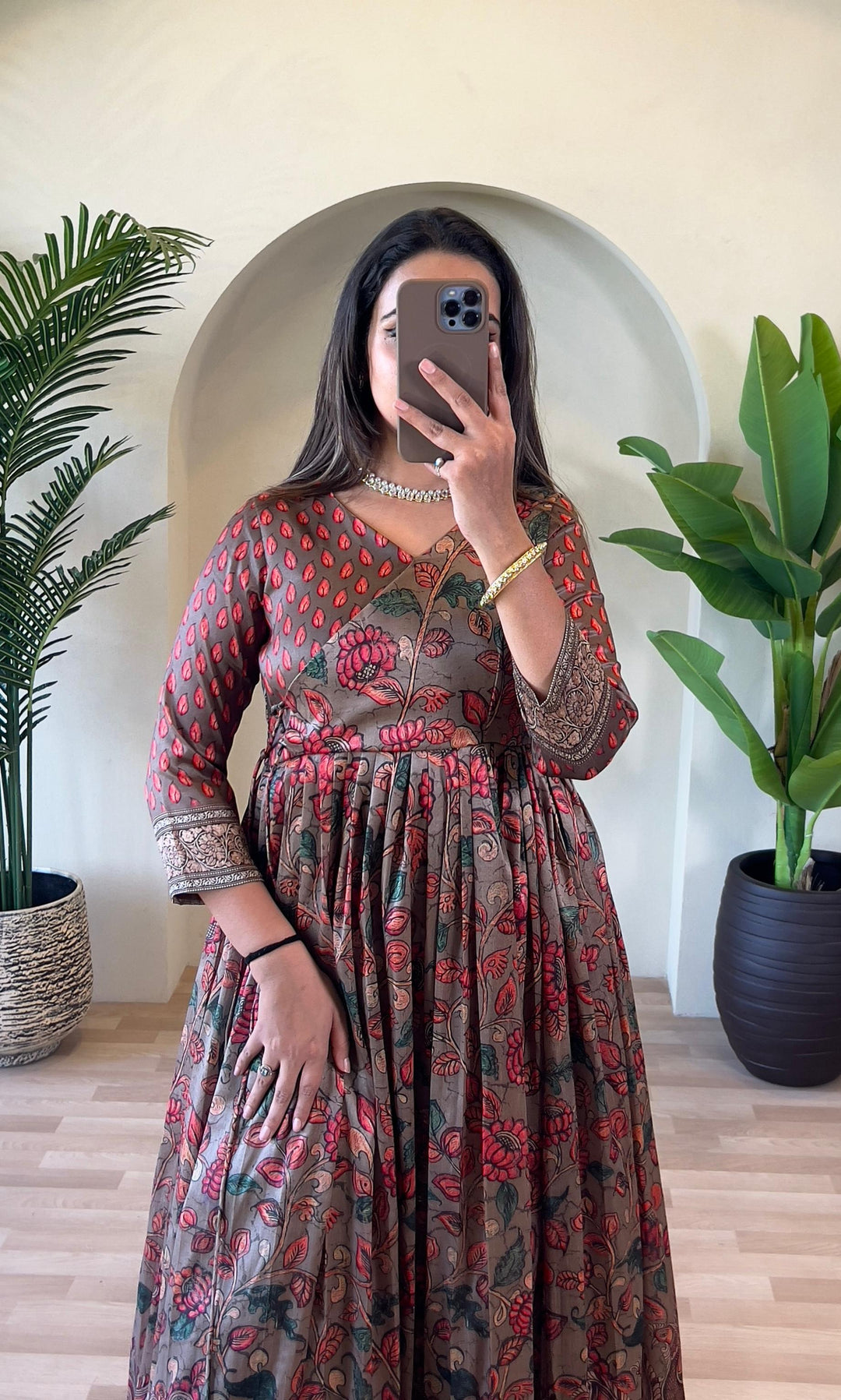 Rooted And Rising Anarkali Gown Set