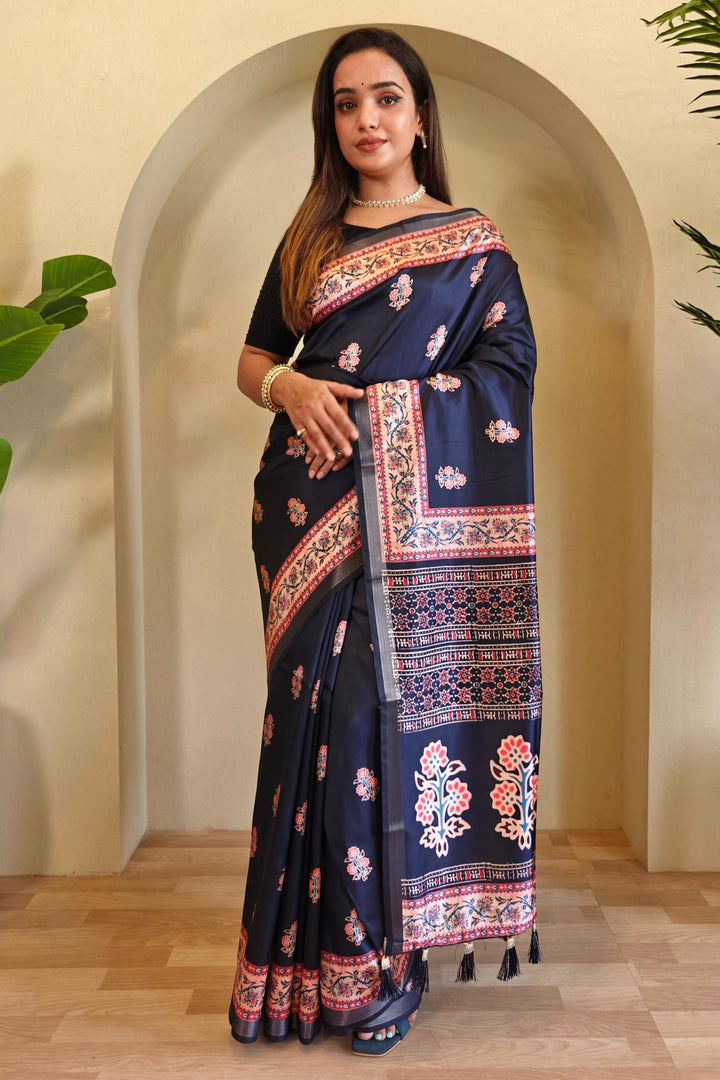 Written In The Stars Dola Silk Saree