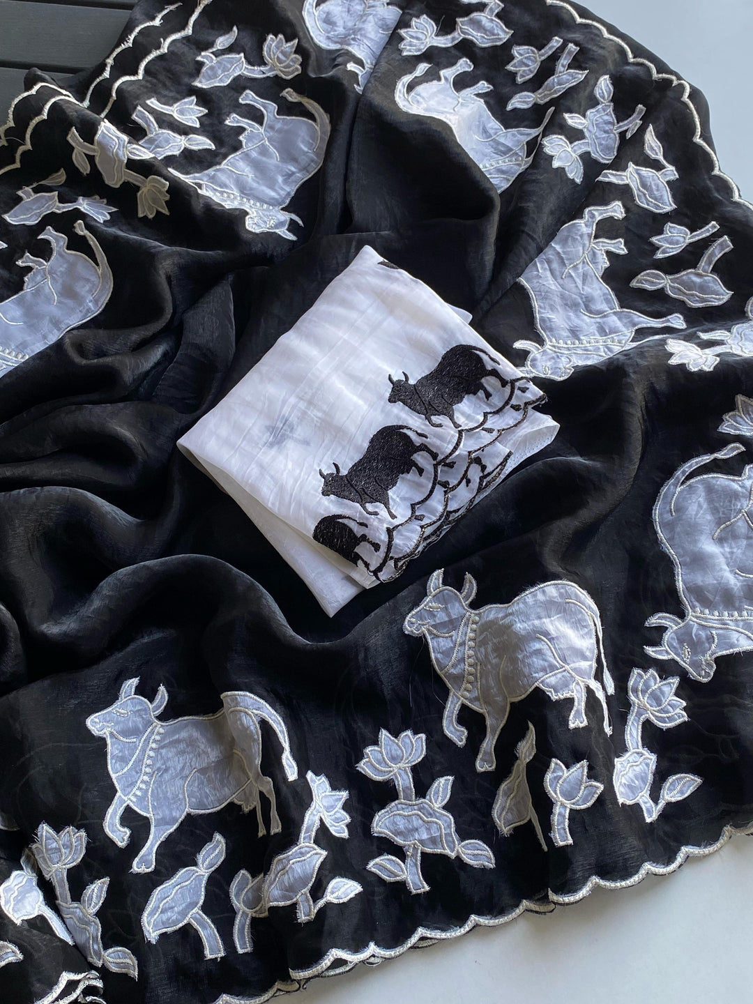 The Broken Wings Fancy Silk Saree