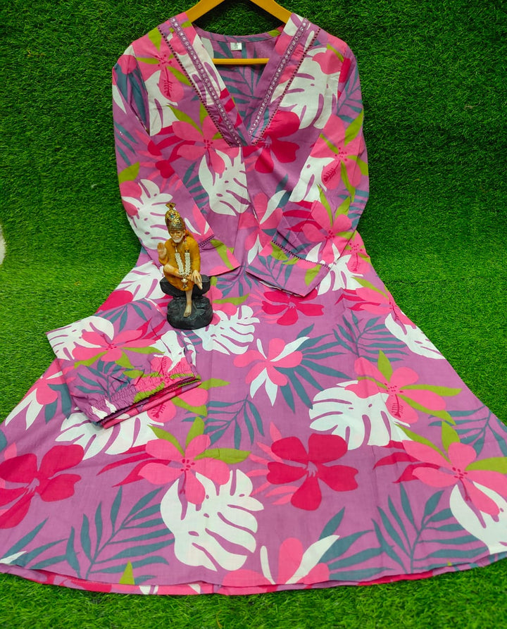 Summer Flowers Cotton Coord Set