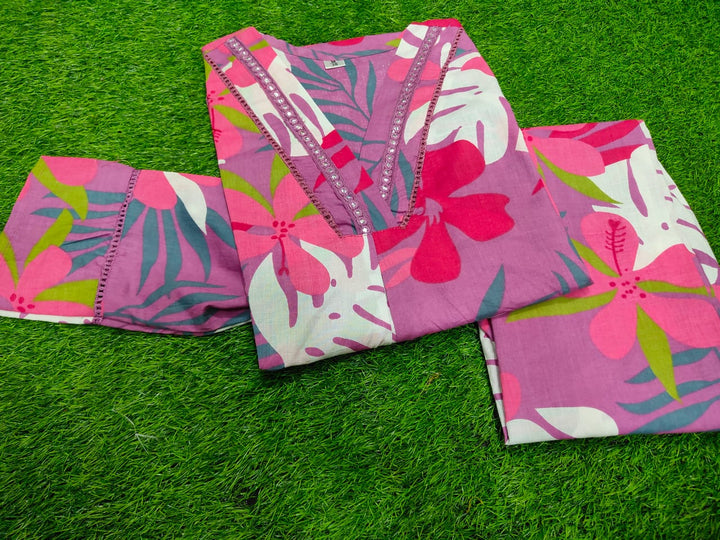 Summer Flowers Cotton Coord Set