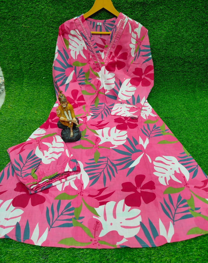 Summer Flowers Cotton Coord Set