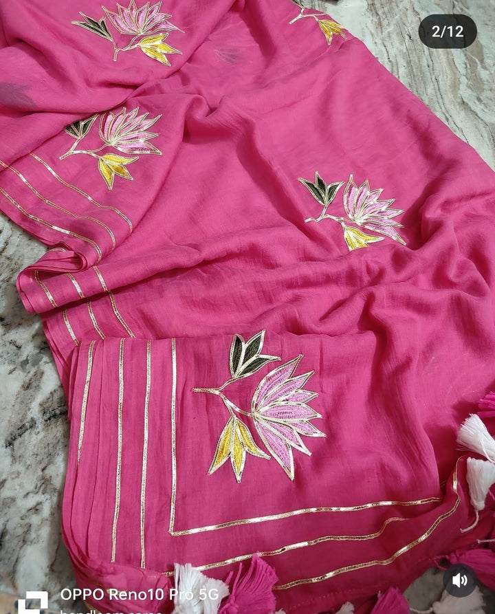 Twins Gemini Mul Cotton Saree