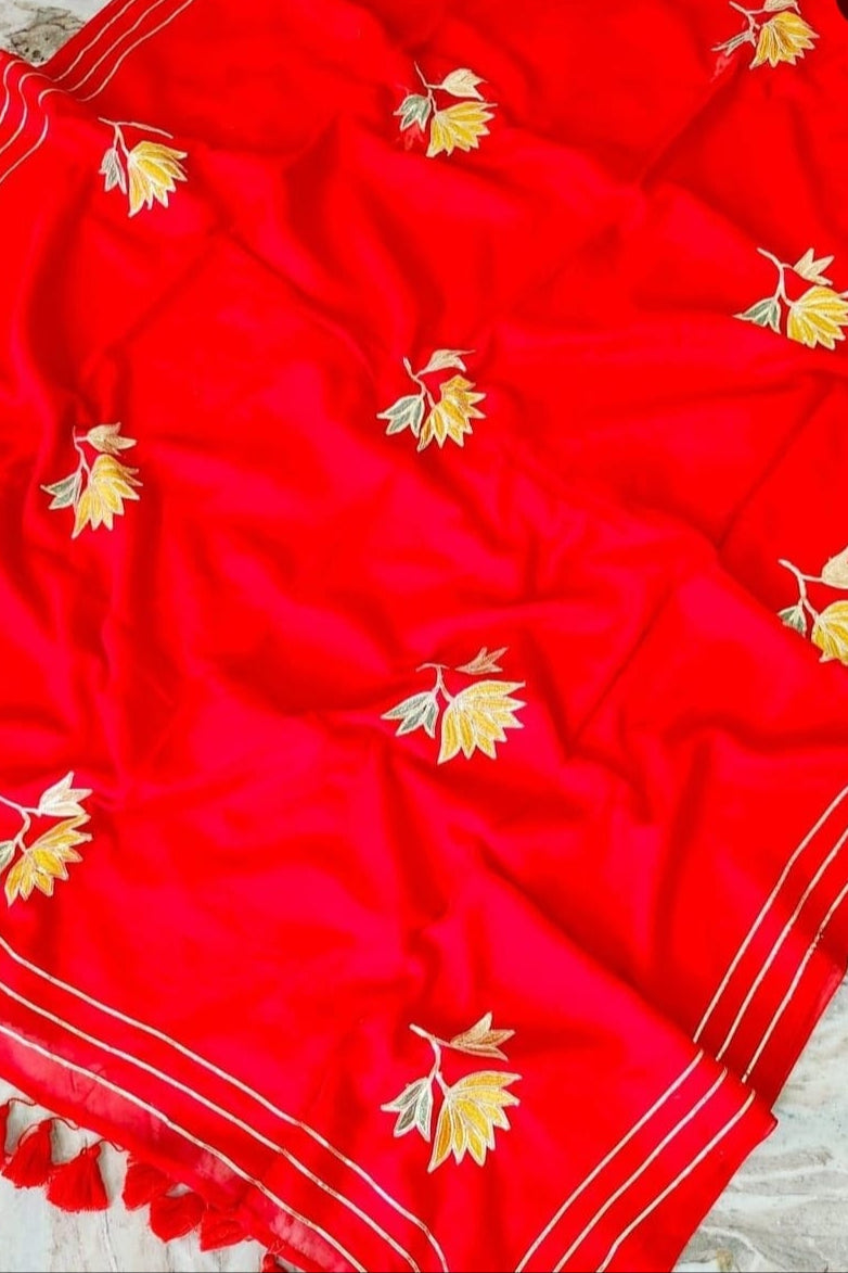 Twins Gemini Mul Cotton Saree