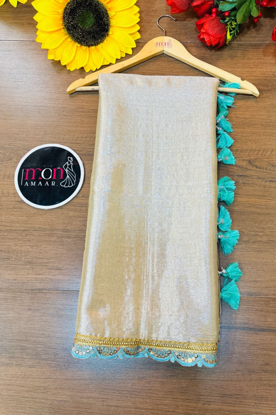 Amrithavarshini -Showers Of Nectar Cotton Tissue Saree