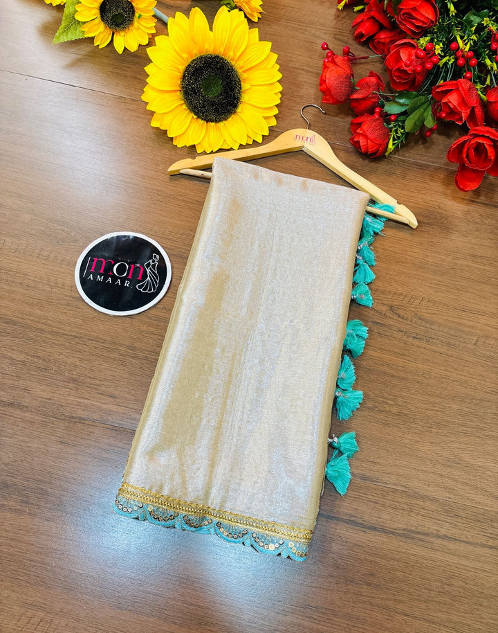 Amrithavarshini -Showers Of Nectar Cotton Tissue Saree