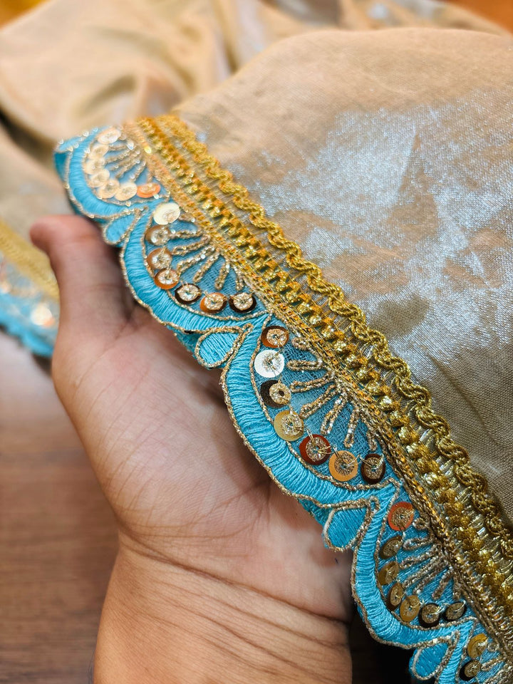 Amrithavarshini -Showers Of Nectar Cotton Tissue Saree