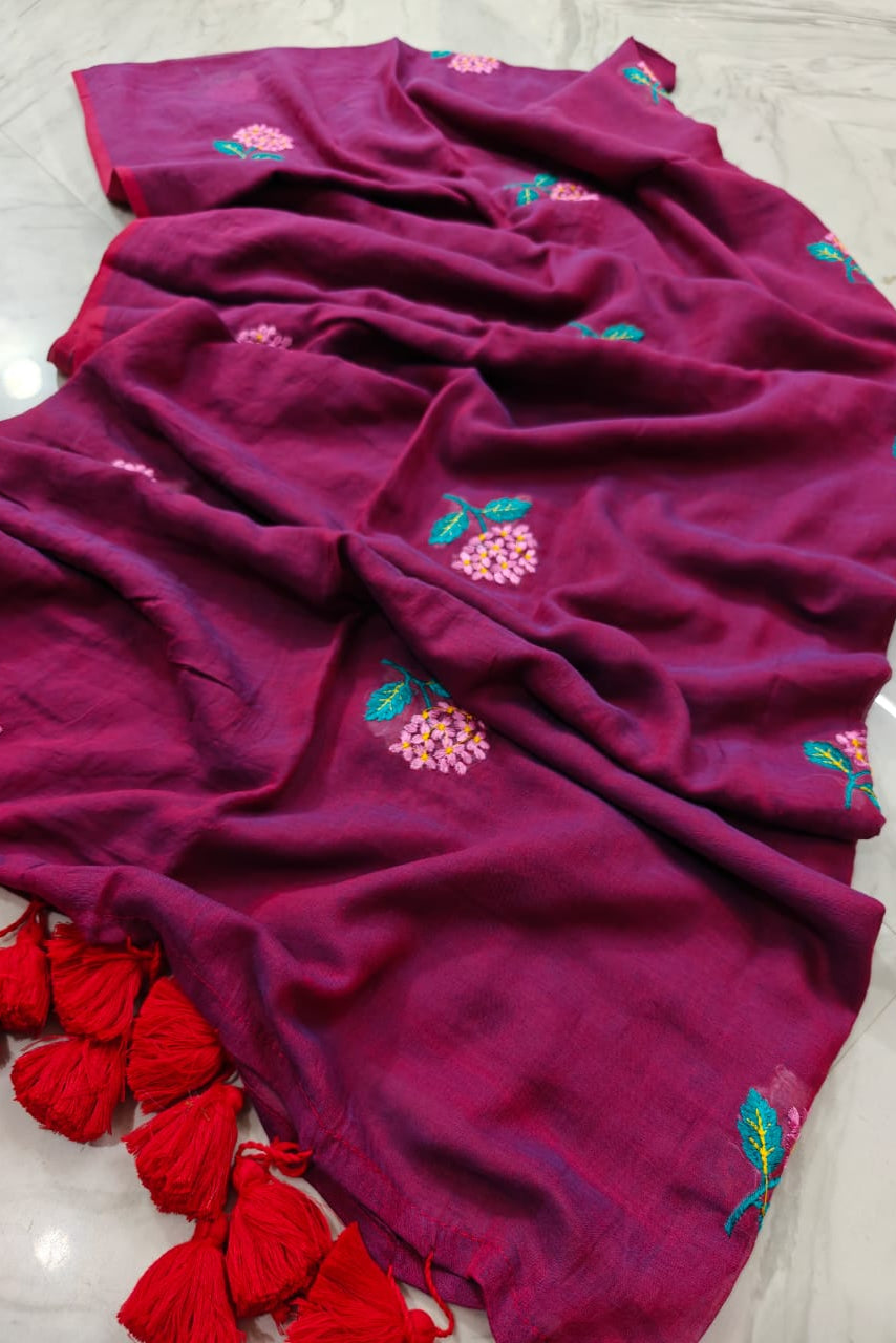 Anaya Mul Cotton Saree