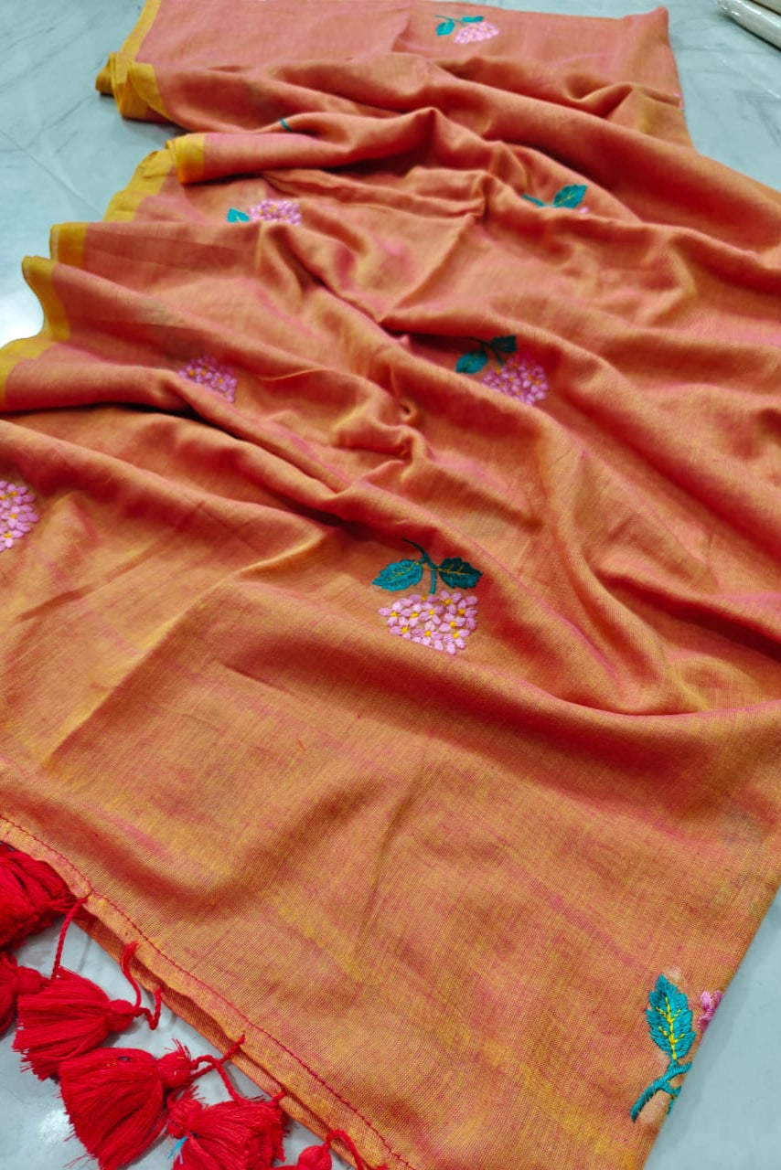Anaya Mul Cotton Saree