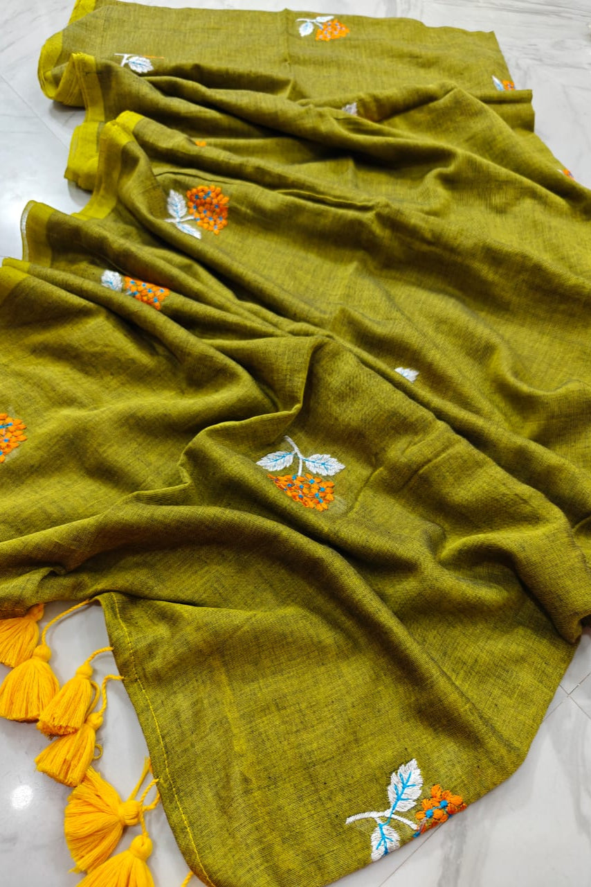 Anaya Mul Cotton Saree