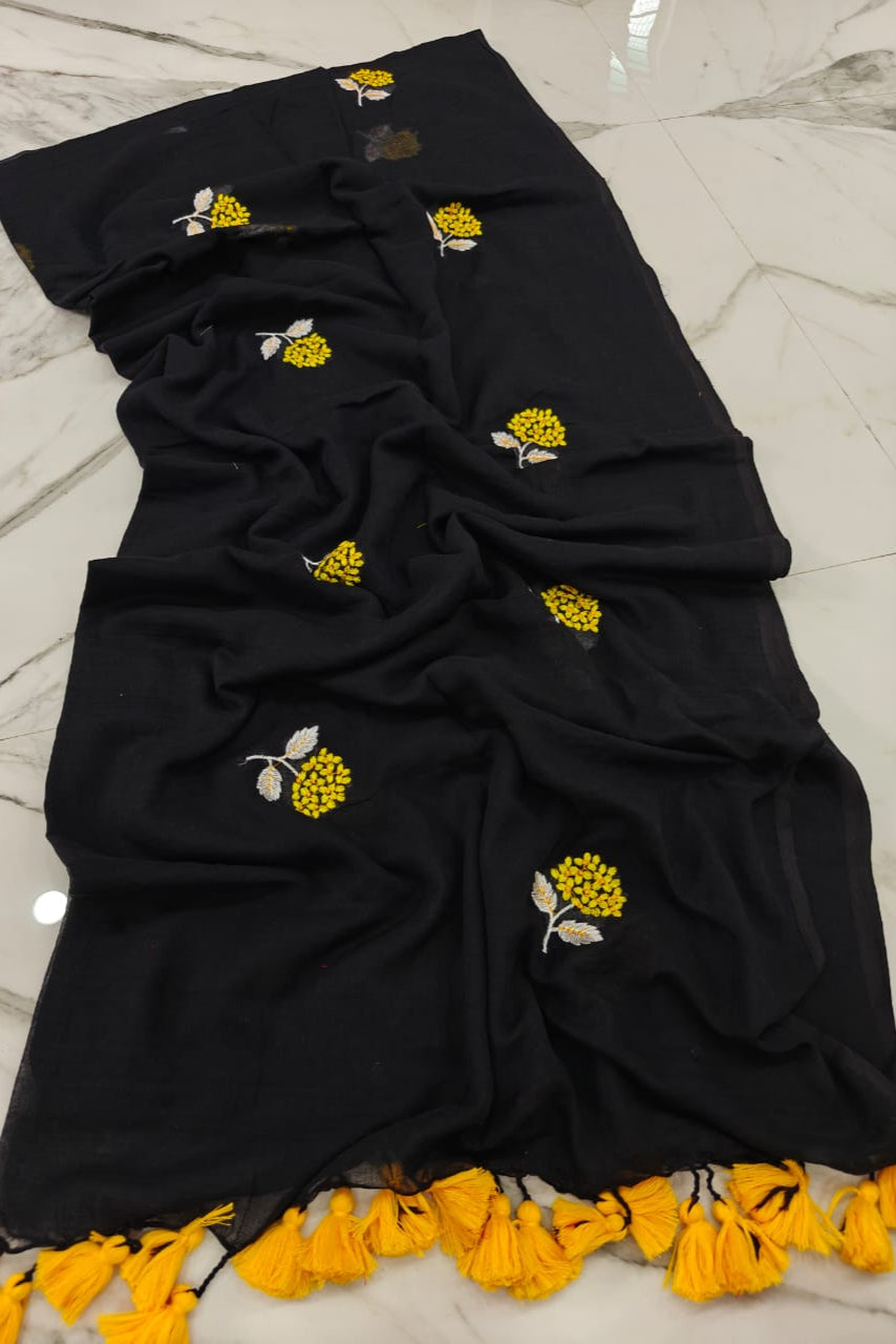 Anaya Mul Cotton Saree