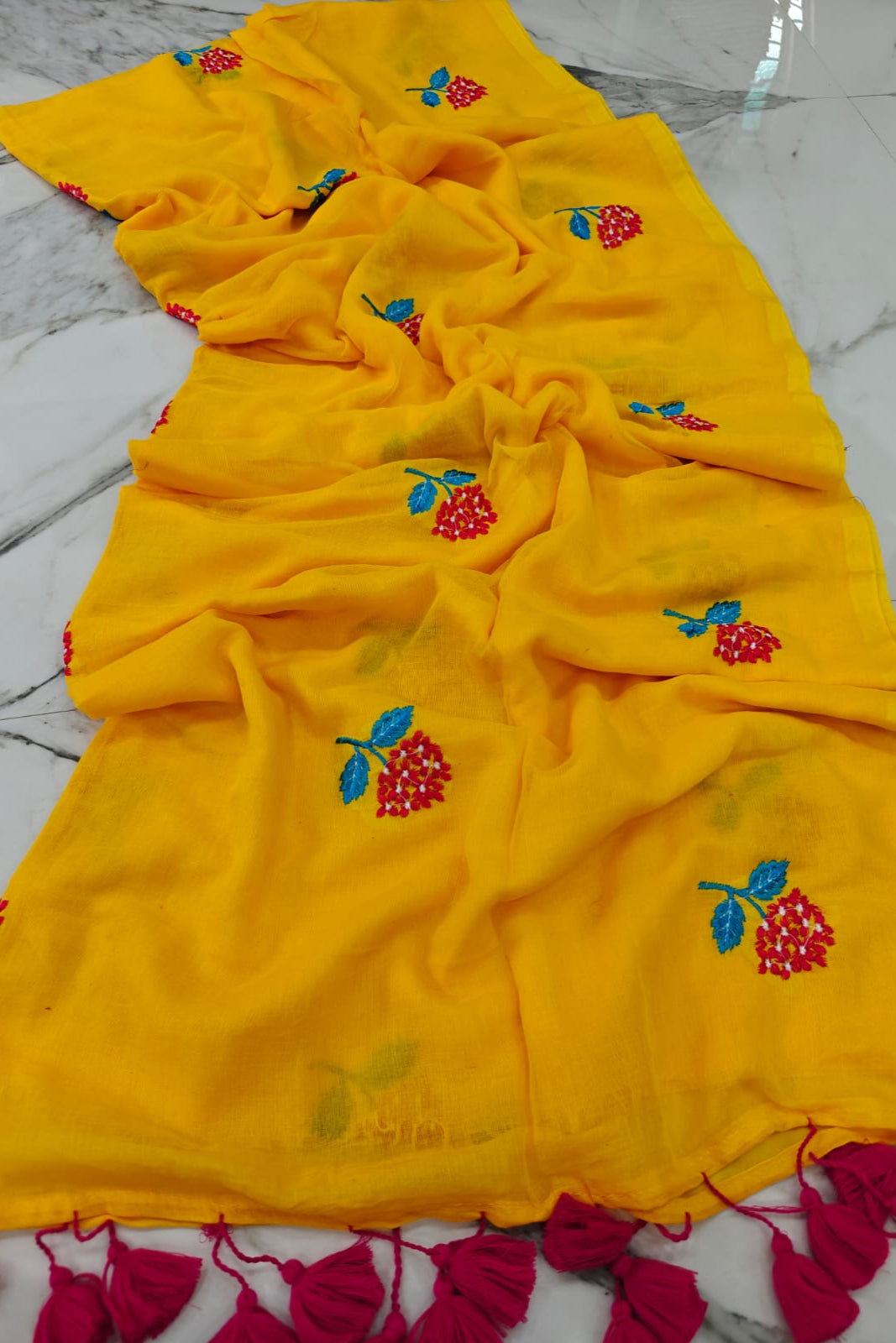 Anaya Mul Cotton Saree
