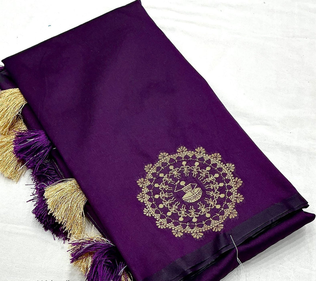 Blossom Bay Fancy Silk Saree
