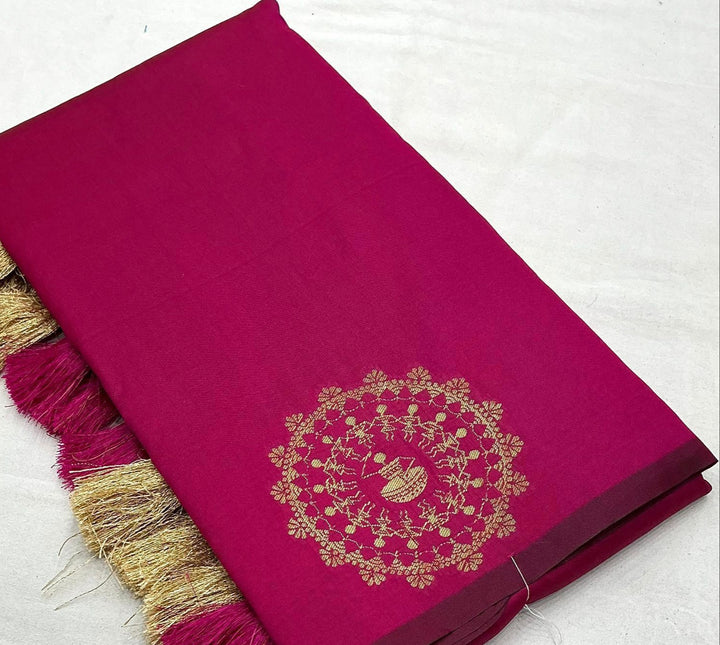 Blossom Bay Fancy Silk Saree