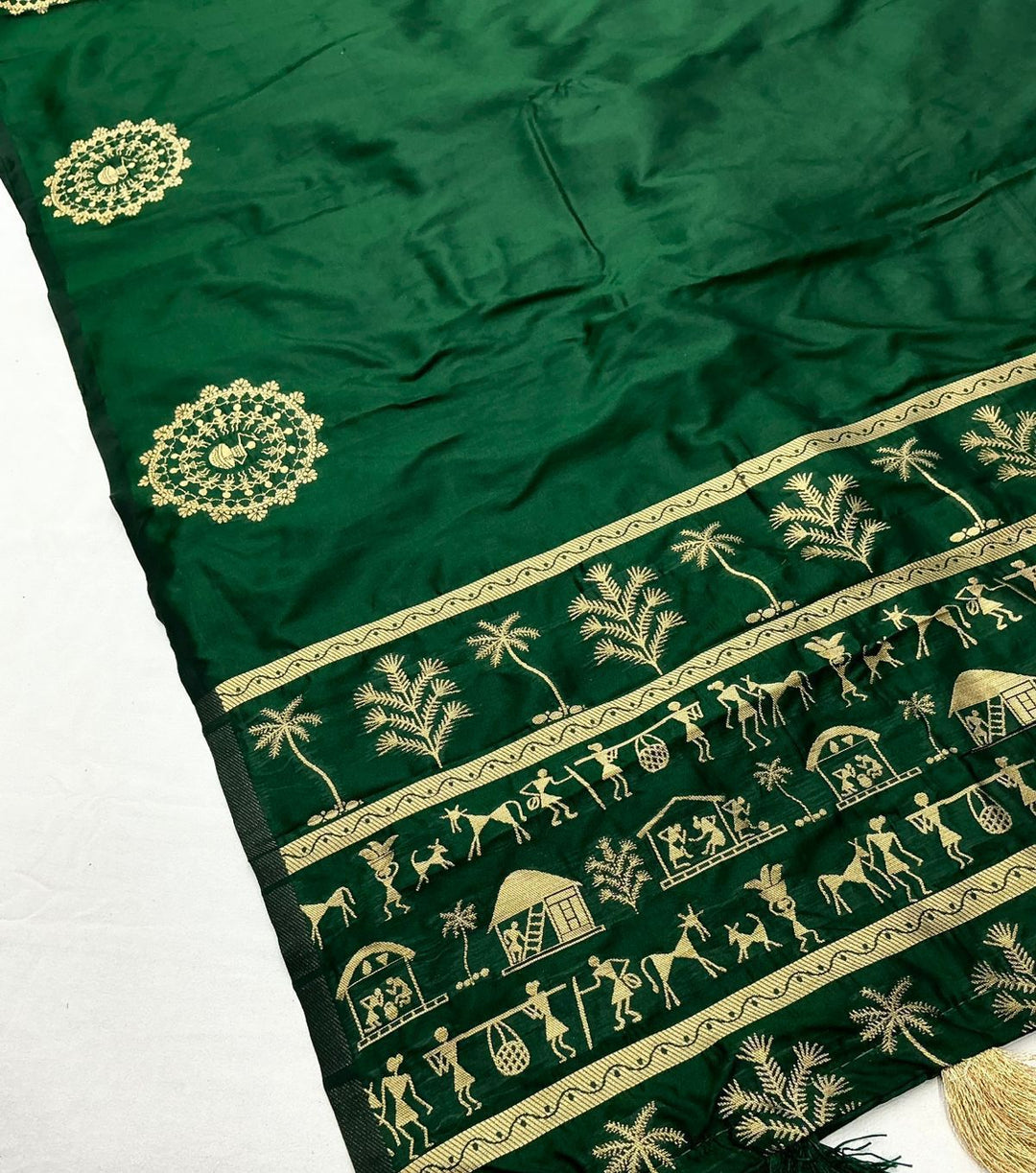 Blossom Bay Fancy Silk Saree