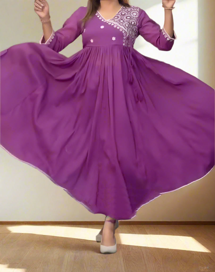 Master Of Colors Cotton Kurti Set