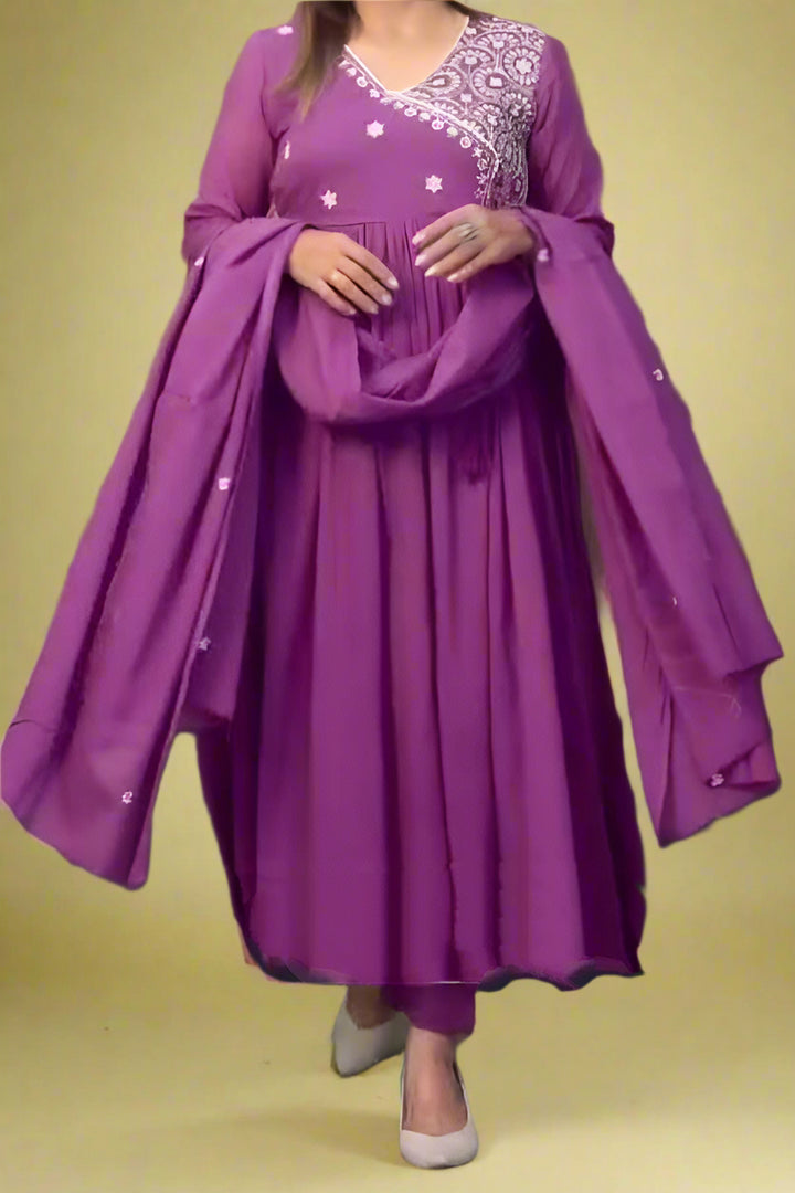 Master Of Colors Cotton Kurti Set